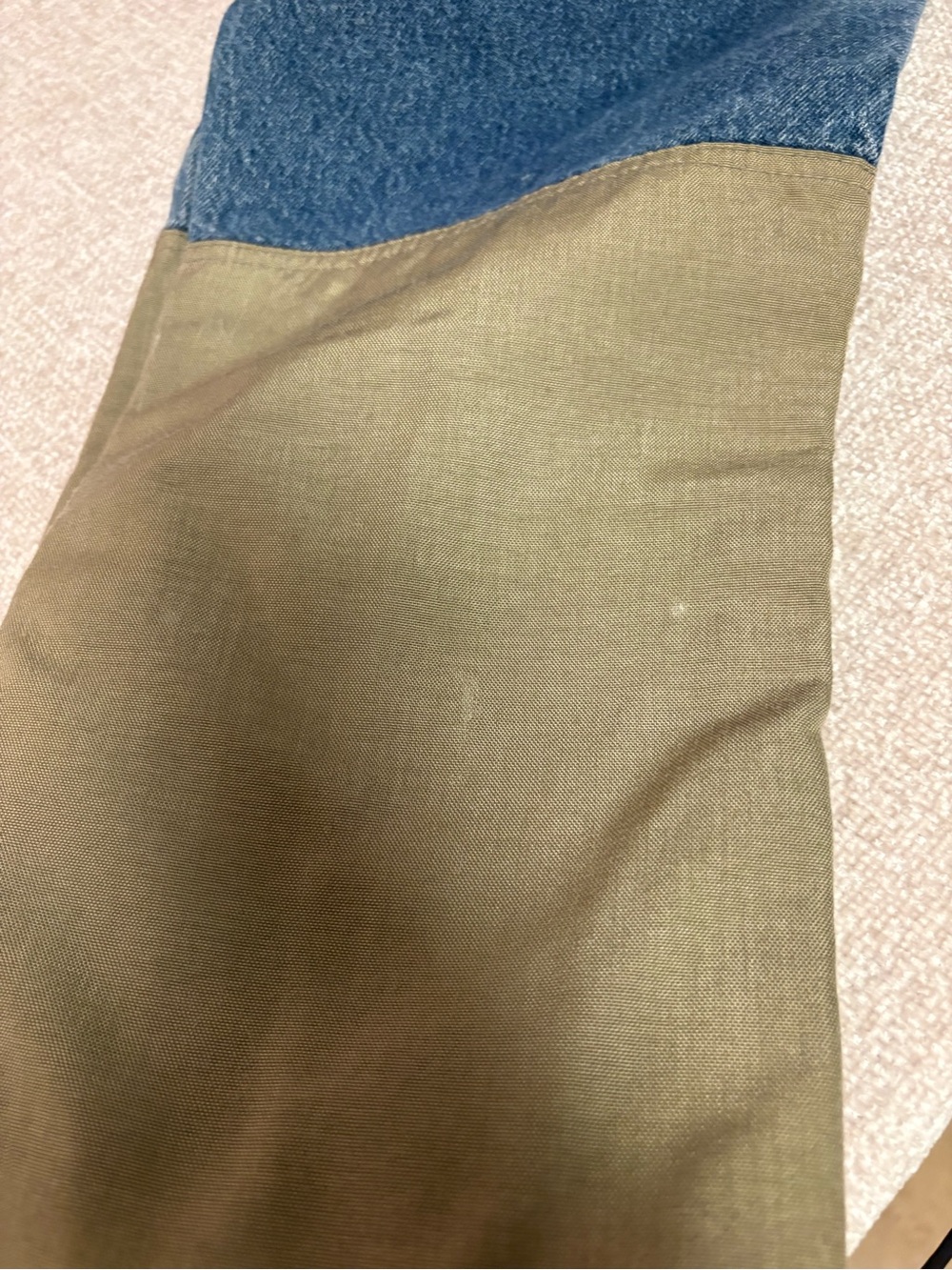 Browning Two-Tone Blue and khaki Straight Jeans Size 34/34 - Picture 13 of 14